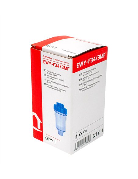 Filtru anticalcar masina de spalat 3/4"x3" - Ermetiq - EWY-F34_3MF