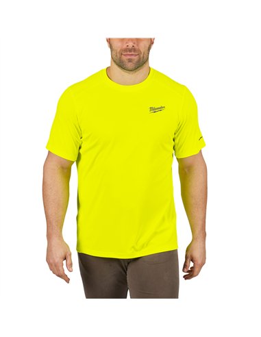 Tricou tehnic WORKSKIN - Milwaukee - WW SS YL XL - cod 4932493076