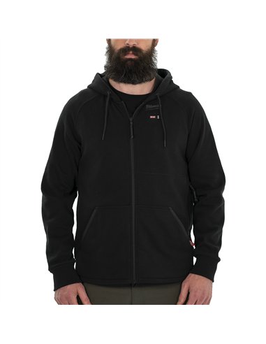 Hanorac negru incalzit M12 - Milwaukee - M12 HHBL4-0 (XXL) - cod 4932480065