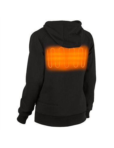 Hanorac negru incalzit pentru femei M12 - Milwaukee - M12 HHLBL1-0 (S) - cod 4932480090