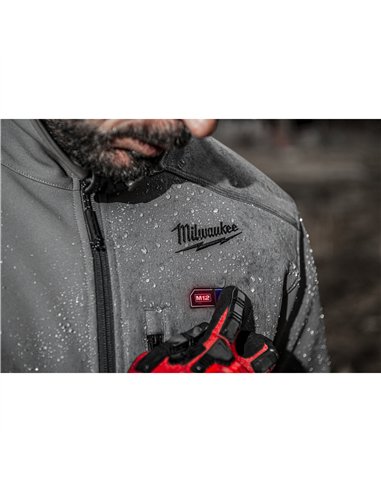 Jacheta incalzita M12 - Milwaukee - M12 HJ GREY5-0 (M) - cod 4933478973
