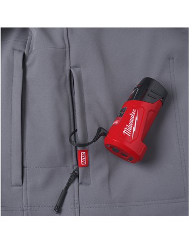 Jacheta incalzita M12 - Milwaukee - M12 HJ GREY5-0 (XL) - cod 4933478975