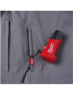 Jacheta incalzita M12 - Milwaukee - M12 HJ GREY5-0 (XXXL) - cod 4933479363 2