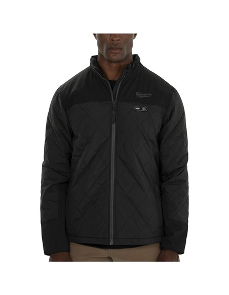Jacheta puffer hibrid incalzita M12 - Milwaukee - M12 HJP-0 (2XL) - cod 4933464368