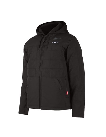Jacheta puffer neagra incalzita M12 - Milwaukee - M12 HPJBL2-0 (L) - cod 4932480073