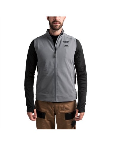 Vesta gri incalzita M12 - Milwaukee - M12 HVGREY1-0 (XXL) - cod 4932480104