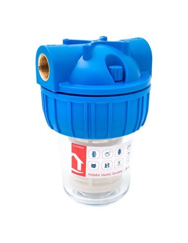 Filtru apa cu cartus sita 3/4"x5" - Ermetiq - EWY-F34_5S