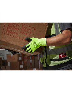 Manusi de inalta vizibilitate - nivel de taiere A - Milwaukee - cod 4932492915