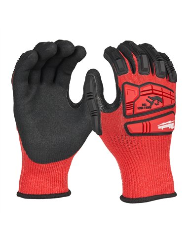 Manusi de protectie la impact - nivel de taiere C - Milwaukee - Impact Pro Cut C Gloves - 10/XL - 1 buc - cod 4932498532