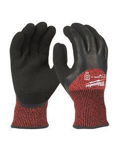 Manusi iarna - nivel de taiere C - Milwaukee - Bulk Winter Cut C Gloves - 9/L - 7 2 buc - cod 4932479005