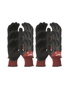 Manusi iarna - nivel de taiere C - Milwaukee - Pack Winter Cut C Gloves - 9/L - 1 2 buc - cod 4932471611