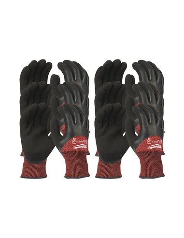 Manusi iarna - nivel de taiere C - Milwaukee - Pack Winter Cut C Gloves - 9/L - 1 2 buc - cod 4932471611
