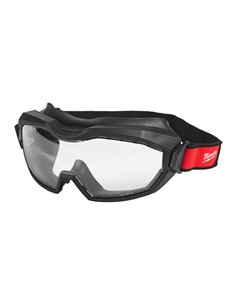 Ochelari Goggle profil inalt, ventilati - Milwaukee - High-Profile Goggle Vented Clear - 1 buc - cod 4932493435