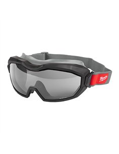 Ochelari Goggle profil inalt, neventilati - Milwaukee - High-Profile Goggle Non-Vented Grey - 1 buc - cod 4932493438