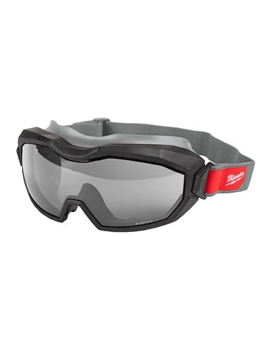 Ochelari Goggle profil inalt, neventilati - Milwaukee - High-Profile Goggle Non-Vented Grey - 1 buc - cod 4932493438