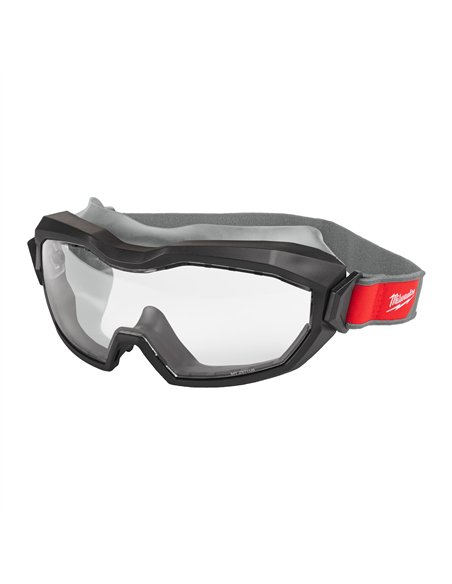 Ochelari Goggle profil inalt, neventilati - Milwaukee - High-Profile Goggle Non-Vented Clear - 1 buc - cod 4932493437