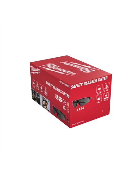 Ochelari de protectie - anti-zgariere - Milwaukee - Bulk Enhanced Safety Glasses Tinted - cod 4932479025