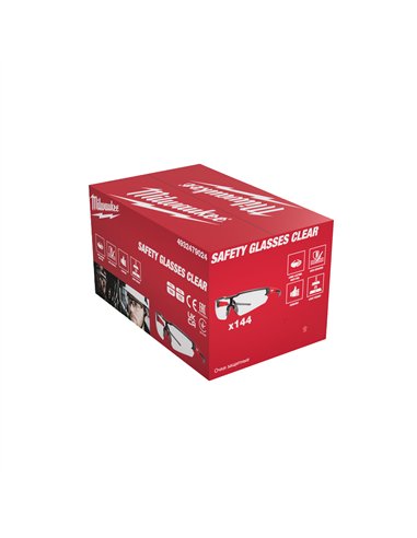 Ochelari de protectie - anti-zgariere - Milwaukee - Bulk Enhanced Safety Glasses Clear - cod 4932479024