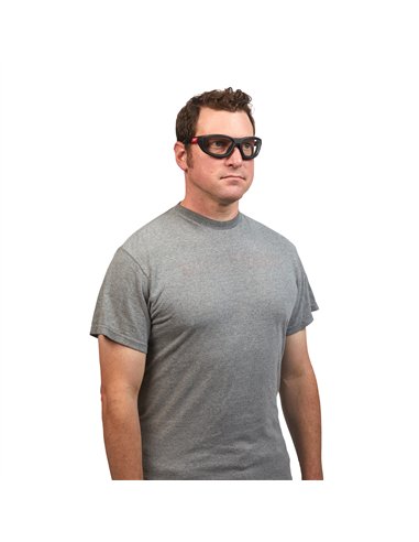 Ochelari de protectie premium cu garnitura - Milwaukee - Premium Clear Safety Glasses with Gasket - 1 buc - cod 4932471885