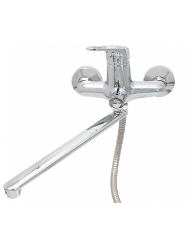 Baterie pentru cada cu dus, pipa lunga  - Ermetiq - ER-F402