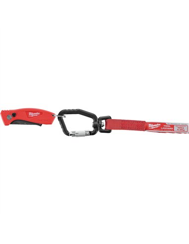 Coarda de siguranta pentru scule - Milwaukee - 4.5 kg Locking Tool Lanyard - 1 buc - cod 4932471351