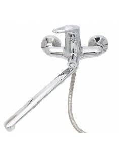 Baterie pentru cada cu dus, pipa lunga  - Ermetiq - ER-F402 2