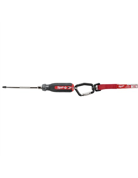 Coarda de siguranta pentru scule - Milwaukee - 4.5kg Quick-Connect Locking Tool Lanyard - 1 buc - cod 4932471429