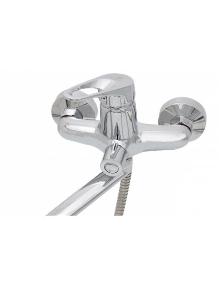 Baterie pentru cada cu dus, pipa lunga  - Ermetiq - ER-F402