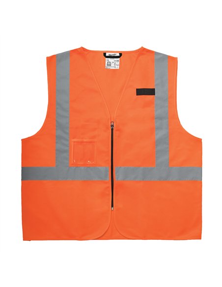 Veste de lucru reflectorizante - Milwaukee - Contractor High-Visibility Vest Orange S/M - cod 4932493998