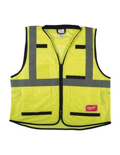Vesta de inalta vizibilitate premium - Milwaukee - Premium High-Visibility Vest Yellow - S/M - cod 4932471895