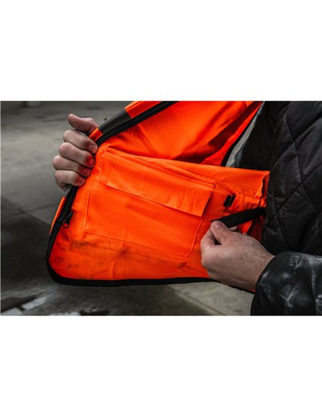 Vesta de inalta vizibilitate premium - Milwaukee - Premium High-Visibility Vest Orange - S/M - cod 4932471898