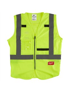 Vesta de inalta vizibilitate - Milwaukee - High-Visibility Vest Yellow - 2XL/3XL - cod 4932471891