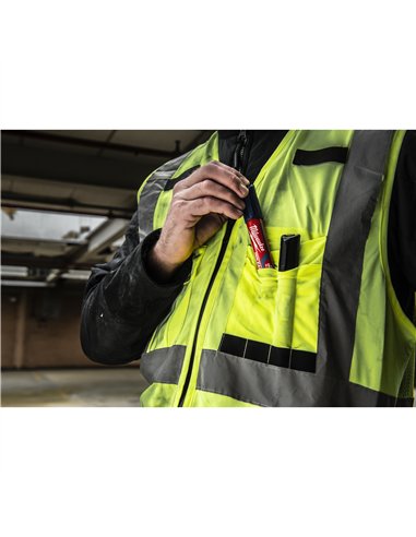 Vesta de inalta vizibilitate - Milwaukee - High-Visibility Vest Orange - 2XL/3XL - cod 4932471894