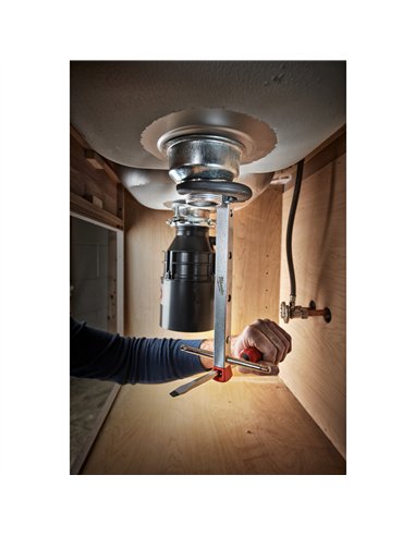 Cheie de instalator - Milwaukee - Basin wrench - 1 buc - cod 48227002