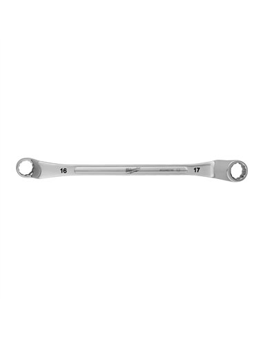 Cheie inelara cu cot - Milwaukee - Double Ring Offset Spanner - 16 x 17 mm - cod 4932492745