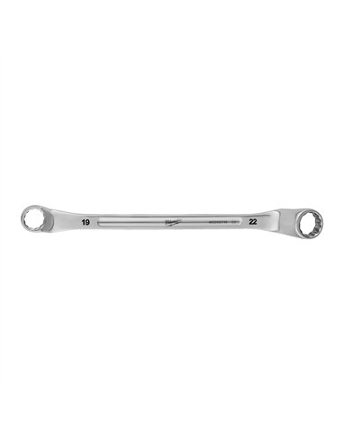 Cheie inelara cu cot - Milwaukee - Double Ring Offset Spanner - 19 x 22 mm - cod 4932492748