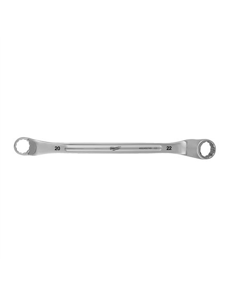 Cheie inelara cu cot - Milwaukee - Double Ring Offset Spanner - 20 x 22 mm - cod 4932492749