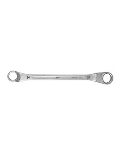 Cheie inelara cu cot - Milwaukee - Double Ring Offset Spanner - 24 x 27 mm - cod 4932492753