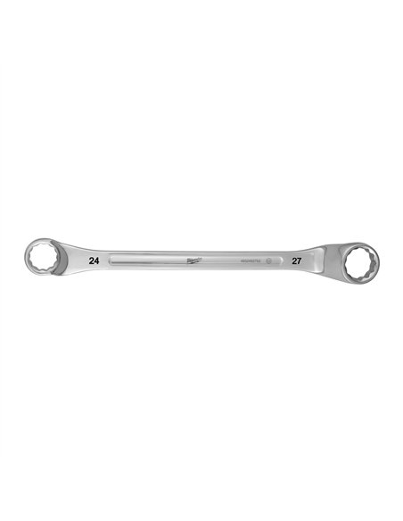 Cheie inelara cu cot - Milwaukee - Double Ring Offset Spanner - 24 x 27 mm - cod 4932492753