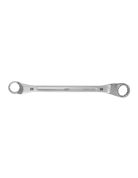 Cheie inelara cu cot - Milwaukee - Double Ring Offset Spanner - 25 x 28 mm - cod 4932493275