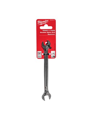 Cheie fixa dubla - Milwaukee - Double Open End Spanner - 10 x 11 mm - cod 4932492719