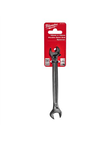 Cheie fixa dubla - Milwaukee - Double Open End Spanner - 12 x 13 mm - cod 4932492721