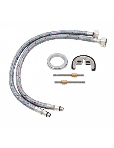 Baterie bucatarie cu pipa flexibila, doua functii  - Ermetiq - ER-F408