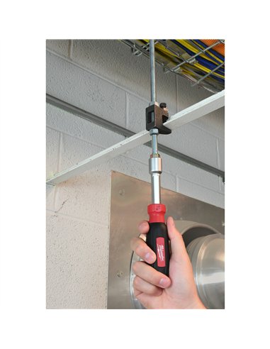 Chei magnetice pentru piulite HOLLOWCORE - Milwaukee - Screwdriver Hex 13 mm - 1 buc - cod 48222537