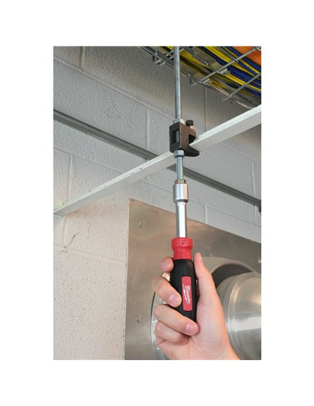 Chei magnetice pentru piulite HOLLOWCORE - Milwaukee - Screwdriver Hex 13 mm - 1 buc - cod 48222537