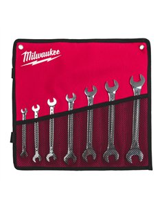 Seturi chei fixe duble - Milwaukee - Double Open End Spanner Set - 7 buc - cod 4932492713