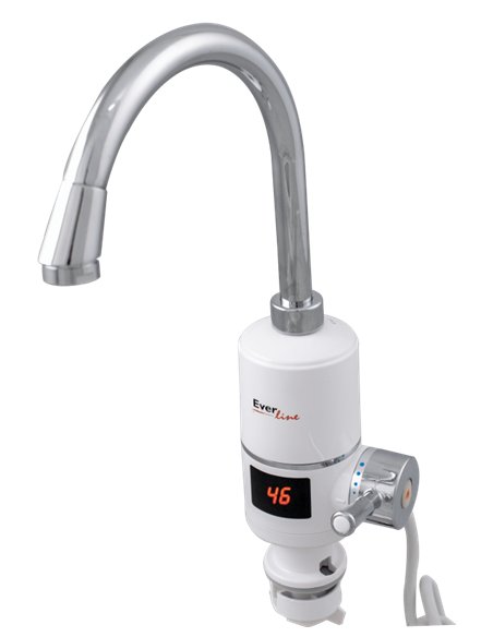 Baterie instant cu afisaj temperatura - Everline - EVP-DZ08D5