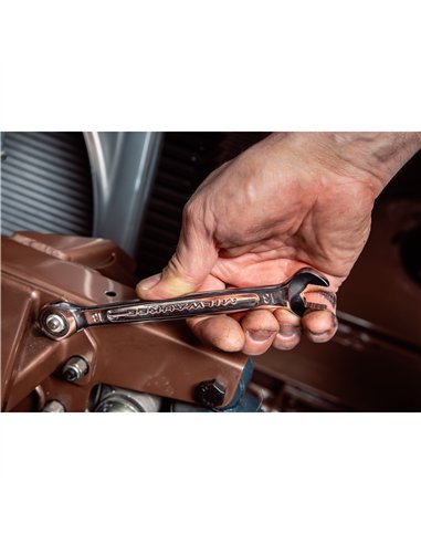 Chei combinate cu clichet MAX BITE - Milwaukee - Maxbite Ratcheting Metric Combination Spanner 13mm - 1 buc - cod 4932471506