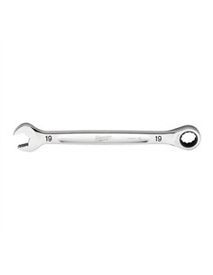 Chei combinate cu clichet MAX BITE - Milwaukee - Maxbite Ratcheting Metric Combination Spanner 19mm - 1 buc - cod 4932471512