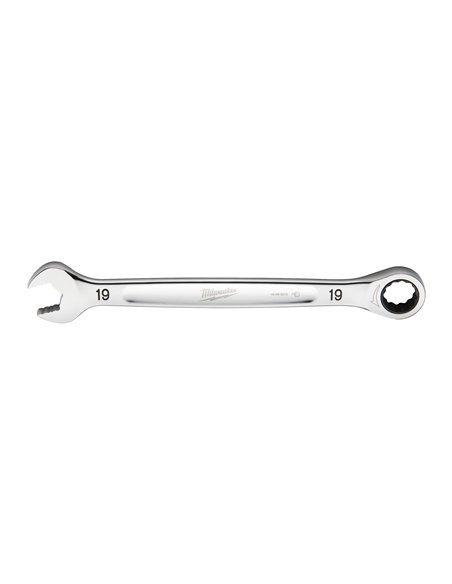 Chei combinate cu clichet MAX BITE - Milwaukee - Maxbite Ratcheting Metric Combination Spanner 19mm - 1 buc - cod 4932471512